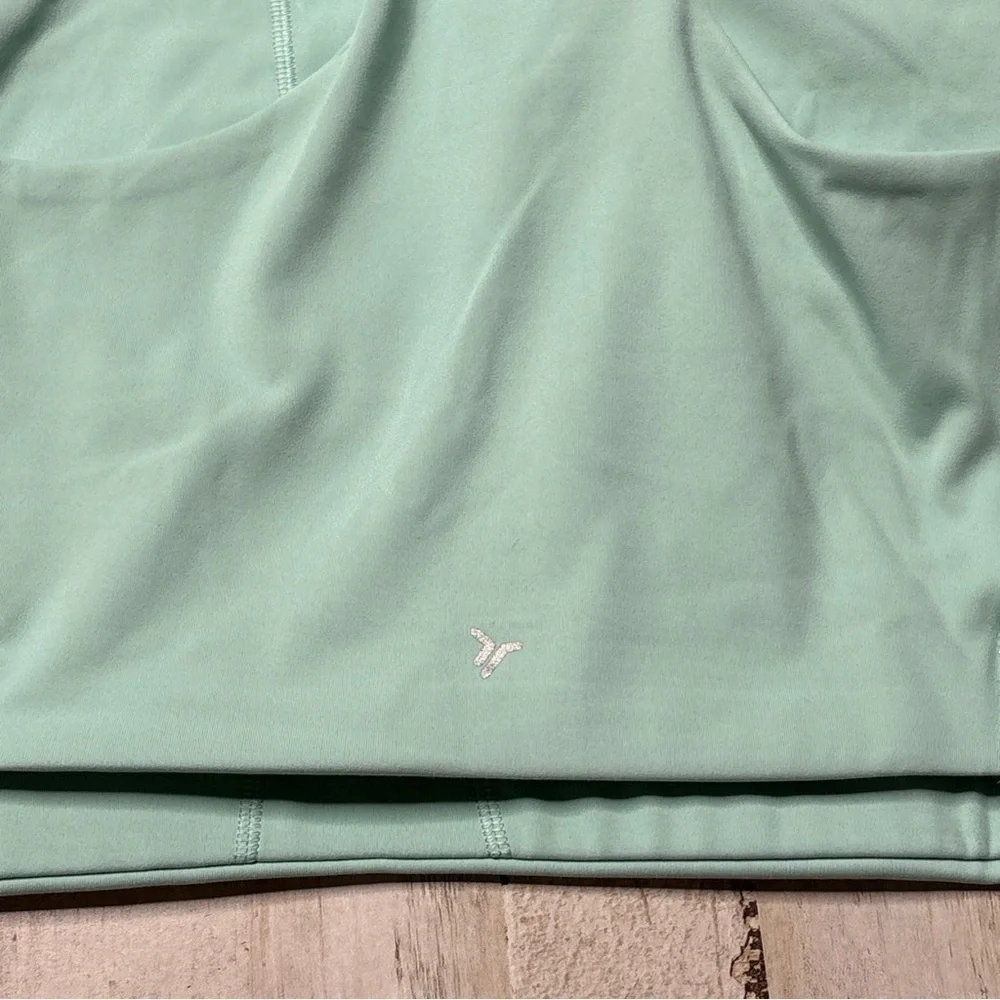 Old Navy Med-Support PowerSoft Racerback Sports Bra Sage Green Sz 4X - Picture 11 of 15